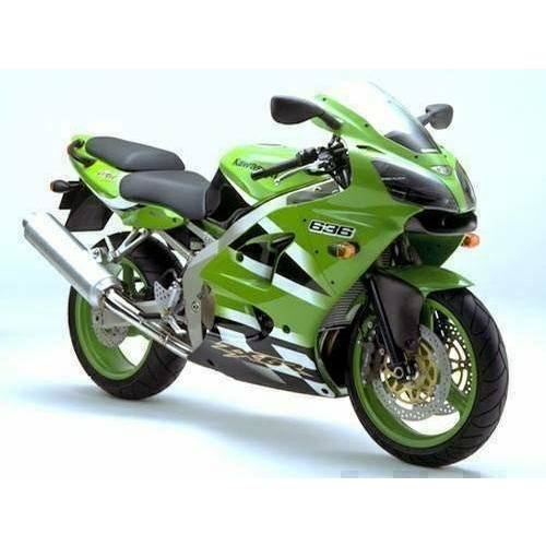 2000 - 2002 Kawasaki ZX6R Fibreglass Race Fairing Kit